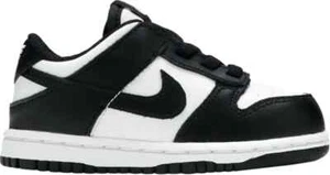 Nike Dunk Low White Black Panda Toddler Size 3c New CW1589-100 No Box Top - Bild 1 von 1