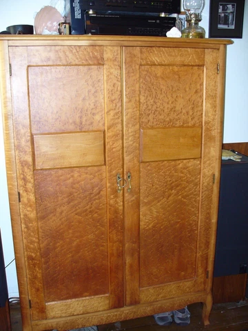 Chifferobe___Birds-Eye Maple Museum piece of The Arts and Crafts Revival Era Cover