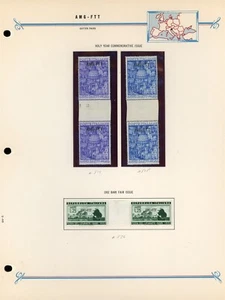 AMG-FTT GUTTER PAIR BUSH Page Lot #295 - SEE SCAN - $$$ - Picture 1 of 2