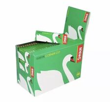 1000 SWAN GREEN ROLLING PAPERS 20 PACKS OF 50 PAPERS GENUINE PREMIUM PAPERS