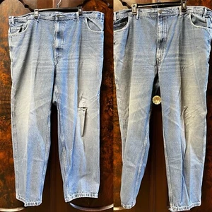 Lotto 2 jeans RK Rural King blu uomo taglia 50Wx32L abbigliamento da lavoro falegname invecchiato - Foto 1 di 14