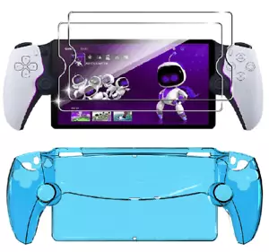 Blue Case for PS5 Playstation Portal Handheld Remote Player or Screen Protector - Picture 1 of 15