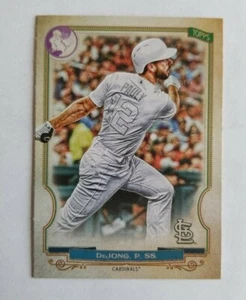 2020 Topps Gypsy Queen Paul Dejong Players Weekend Logo Swap Variation Cardinals - Picture 1 of 2