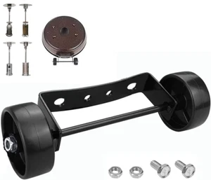 Universal Patio Heater Wheel Kit-Easy to Move/Install-Gas Patio Heater Universal - Picture 1 of 6
