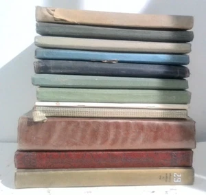 RARE FIND Lot Of 12 VINTAGE Yearbooks 1950s 60's Kilgore Texas Whitehouse Bin5E - Picture 1 of 22