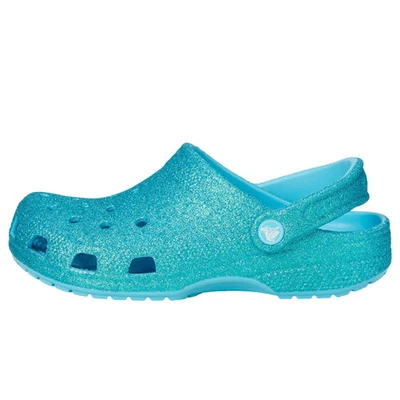 Zuecos Crocs clásicos brillantes vidrio tintado 210985-4x4 niño pequeño tamaño 10C mediano Foto 1 de 4