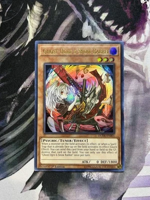 Yu-Gi-Oh! Ghost Ogre & Snow Rabbit DUDE-EN001 Ultra Rare 1st Edition LP - Image 1 of 4