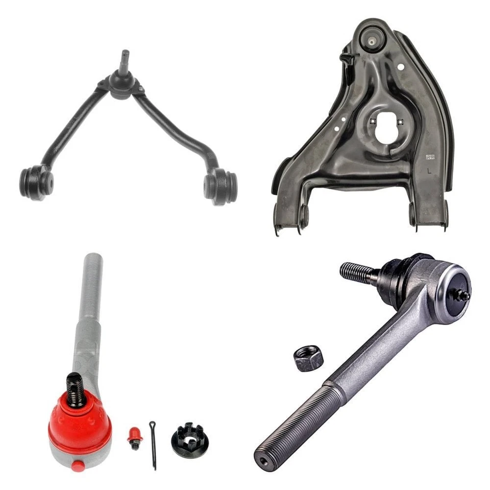 For Chevy Tahoe 95-99 Control Arm with Ball Joint and Tie Rod End Kit Solutions Foto 1 de 1