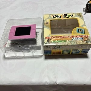 DigiPod Digital Photo Frame Pink USB Clock Retro Showa Toy Used - Picture 1 of 7