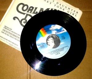 LORETTA LYNN Coal Miner's Daughter/I'm A Honky Tonk Girl MCA 45 RPM L@@K! - Imagen 1 de 3