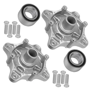 2 Rear Wheel Hub with Bearing and Bolt Compatible with Polaris RZR 800  - Picture 1 of 8
