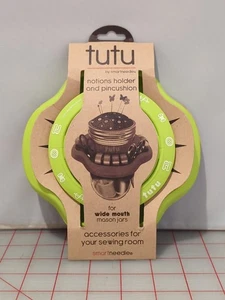 Tutu Notions Holder And Pincushion for Wide Mouth Mason Jars - smartneedle - New - Picture 1 of 2