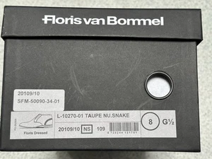 Floris van Bommel Business-Schuhe, halbhoch, Taupe, Größe 8, Weite G1/2 - neu - Bild 1 von 7