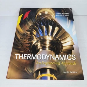 Thermodynamics An Engineering Approach by Cengel & Boles 8th Edition 2011 HC - Picture 1 of 6