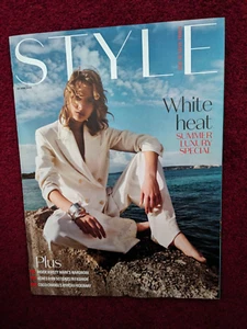 UK Sunday Times Style Magazine AGNES B. COCO CHANEL. KIM TURNBULL. WARK .22.6.25 - Picture 1 of 7