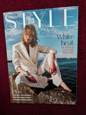 UK Sunday Times Style Magazine AGNES B. COCO CHANEL. KIM TURNBULL. WARK .22.6.25 - Image 1 of 4