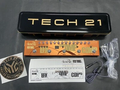 Tech 21 Acoustic Fly Rig Guitar Multi Effects DI Pedal New! - Image 1 of 4