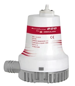 POMPA DI SENTINA EUROPUMP II 800 51 LITRI/MIN 12V AD IMMERSIONE - OSCULATI - Foto 1 di 1