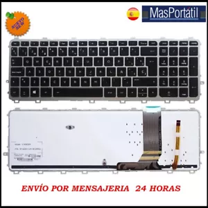TECLADO ESPAÑOL PORTATIL HP ENVY 15-J SERIES 720244-071 RETROILUMINADO TEC2 - Foto 1 di 1