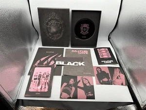 BLACKPINK KILL THIS LOVE LIMITED EDITION BLACK VER CD BOX SET PHOTOBOOK STICKERS - Picture 1 of 11