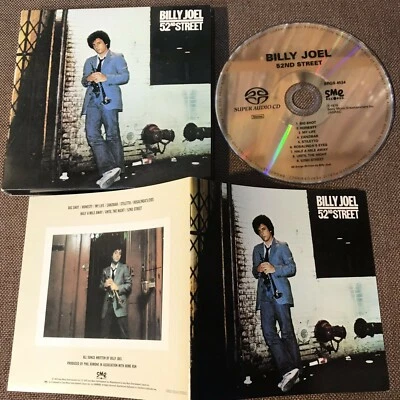 BILLY JOEL 52nd Street JAPAN DSD SACD SRGS4534 w/ INSERT + Digipack 2000 issue - Image 1 of 4