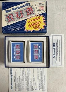 Rare 1988 Not Necessarily Rum Card Game ~ ShayGo Enterprise - Read Description - Picture 1 of 5