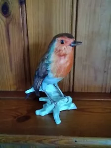 4.5" Goebel Robin Bird Figurine (7) - Foto 1 di 2