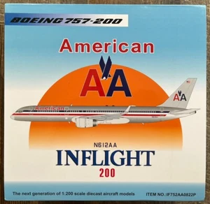 NEW INFLIGH200 1:200 scale AMERICAN AIRLINES BOEING 757-200 IF752AA0822P N612AA! - Picture 1 of 5
