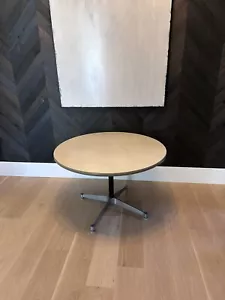 Eames Herman Miller Contract Base Coffee Table VGUC white formica Top - Picture 1 of 9