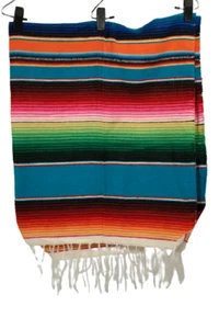 Artesians La Malinche Mexican Woven Light Blanket Throw 1.90x90m - Picture 1 of 3