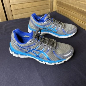 Asics Womens Running Shoes Trainers Gel Kayano 19 Blue US 9.5 - Picture 1 of 16