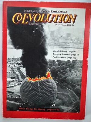 CoEvolution Quarterly Magazine Winter 1982 Stewart Brand Wendell Berry Bateson - Image 1 of 4