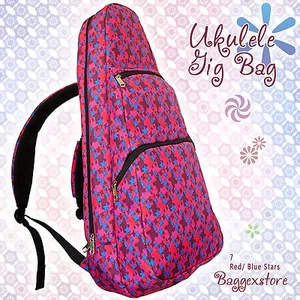 26" Tenor Ukelele Instrumento de Cuerda Bolsa de Concierto Estuche Mochila Mochila 2 Vías - Imagen 1 de 10