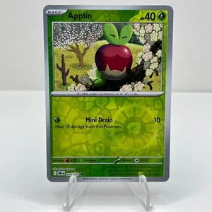 Pokemon Applin Sv10: Destined Rivals Reverse Holo #16 - Picture 1 of 2