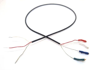 Tocadiscos brazo cable HQ 2 canales, cables blindados 400 mm - Imagen 1 de 1