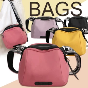 Fashion Women Large Capacity Nylon Crossbody Shoulder Makeup Bags Handbags Purse - Picture 1 of 39