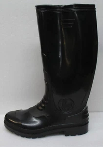 Herren Gummistiefel Gartenstiefel Arbeitsstiefel Regenstiefel Schwarz Gr. 43 - Bild 1 von 7