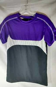 High Five Athletics Youth Unisex Sports Soccer Jersey Medium Black Purple NEW - Picture 1 of 2