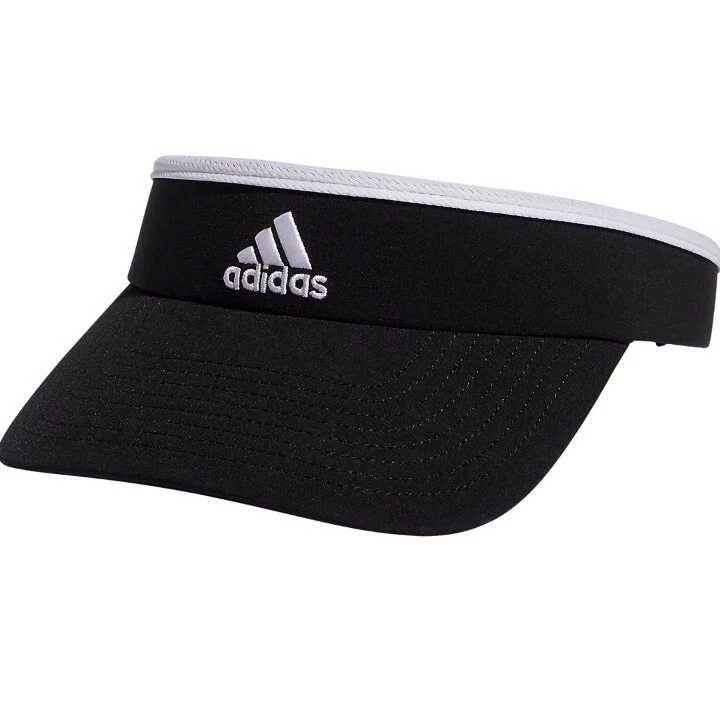 adidas Women's Match Visor One Size Black/ White