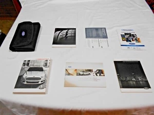 2015 FORD FUSION OWNER'S MANUAL 6/PC.SET & BLACK FORD DENIM CASE VERY NICE // - Picture 1 of 5