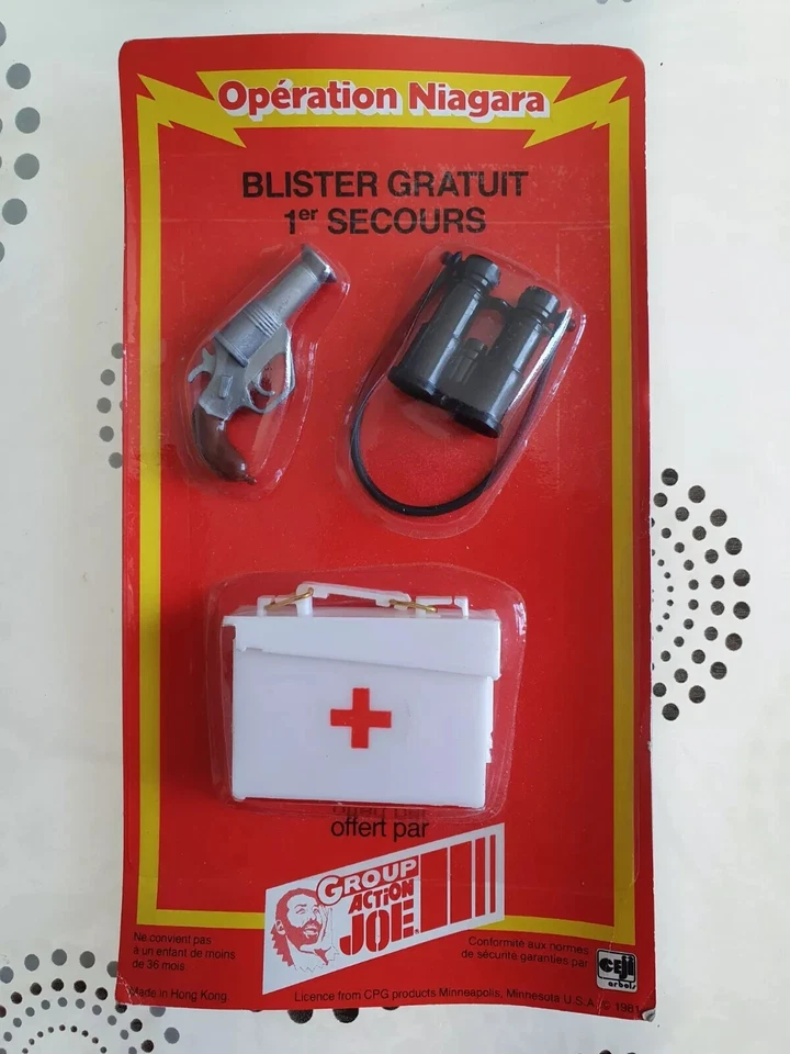 BIG JIM ACTION MAN OK MIKE KEN : MILITARY DOCTOR SET - Immagine 1 di 1