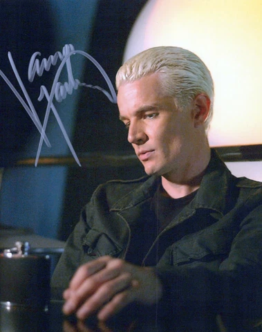 JAMES MARSTERS signed Autograph 20x25cm Photo "Buffy" Cover