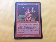 Burning Wish Judgment MTG Magic Card