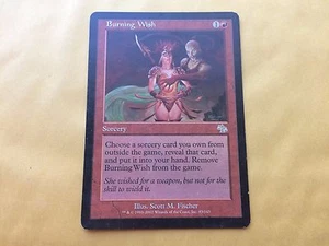 Tarjeta mágica Burning Wish Judgment Magic The Gathering - Imagen 1 de 2