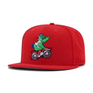 New Era Philadelphia Phillies PHANATIC ATV Mascot 59Fifty 5950 7 1/4 Hat Cap NEW - Picture 1 of 5