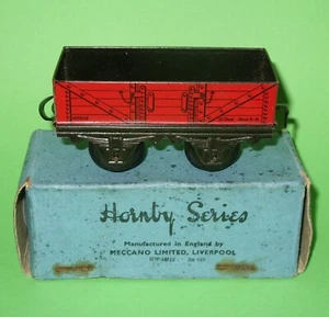 Hornby Spur O / MO offener Waggon in rot / originalverpackt - Bild 1 von 7