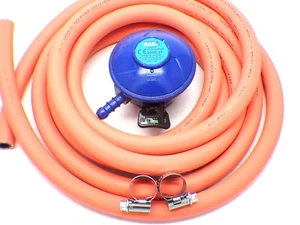 HG Replacement 21mm Butane 3m Hose Kit Fits Calor Gas & Flogas 21mm cylinders - Picture 1 of 4