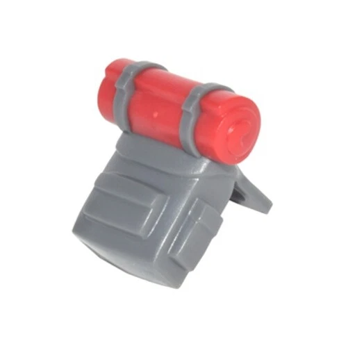 LEGO - Minifig, Body Wear - Backpack with Bedroll Pattern - - PICK YOUR COLOR !! - Image 1 of 1