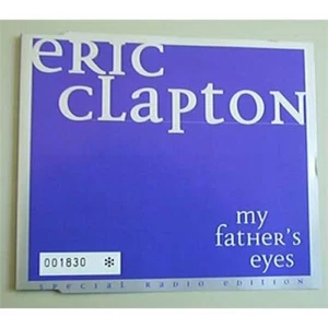 ERIC CLAPTON MY FATHER'S EYES CD SINGLE 2 MIX NUMBERED PROMO + P/S GERMAN - Picture 1 of 1