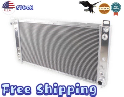 Three Row Aluminum Radiator For 1999-2014 Chevy Silverado 1500 Suburban 2500 - Image 1 of 4